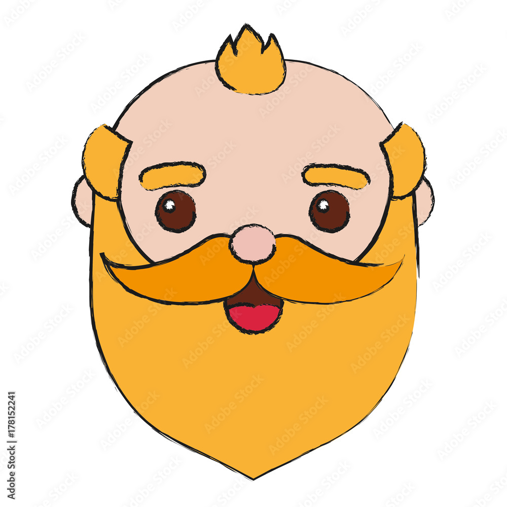 cartoon old man icon cartoon old man icon