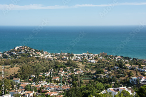 Fototapeta Naklejka Na Ścianę i Meble -  Costa del sol panorama