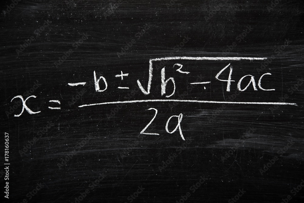 Fototapeta premium Math.