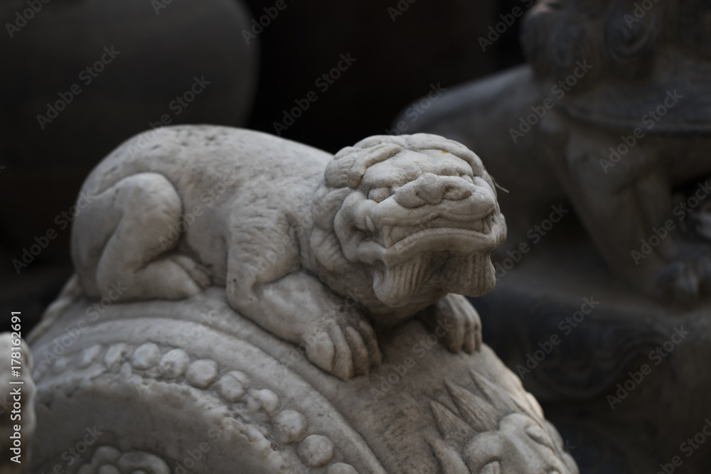 Fototapeta premium Sculpture, clay sculpture