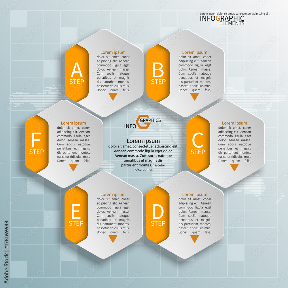 Abstract 3D Paper Infographics Abstract 3D Paper Infographics