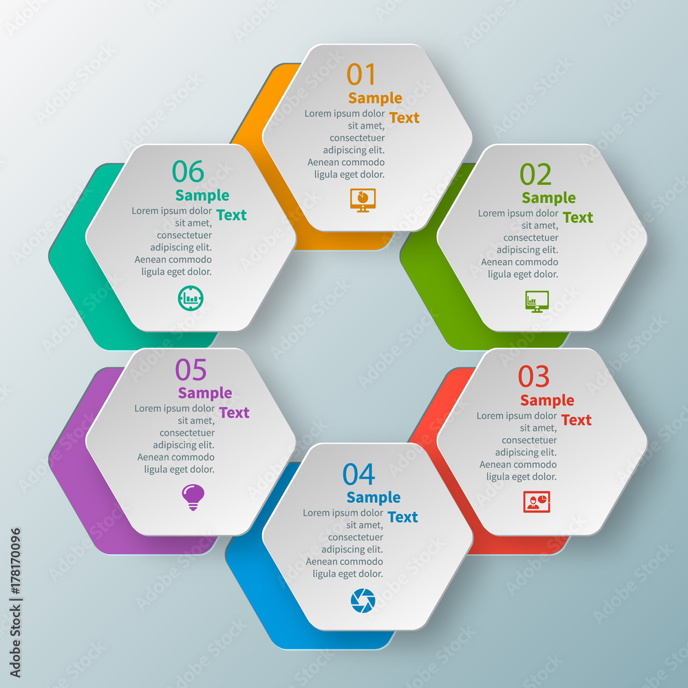 Abstract 3D Paper Infographics Abstract 3D Paper Infographics