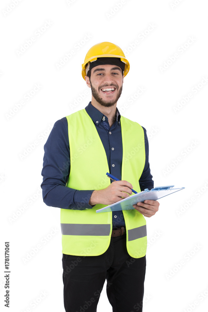 Smiling engineer Smiling engineer
