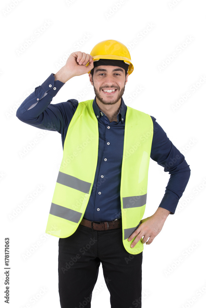 Smiling engineer Smiling engineer