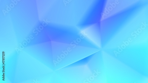 blue shapes background