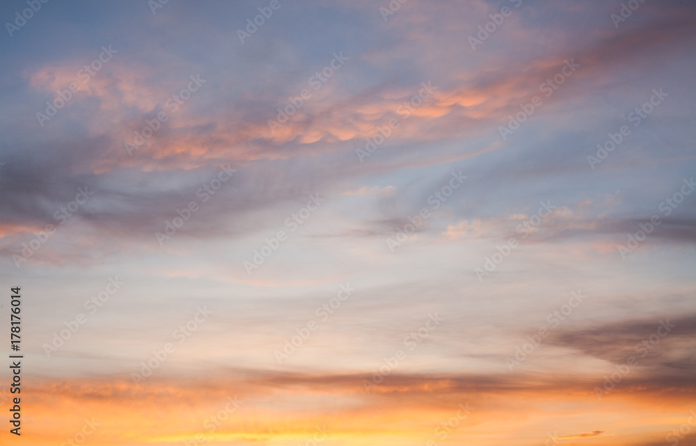 Fragile Colorful Clouds