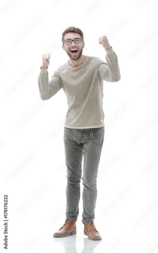 portrait of a very happy young man portrait of a very happy young man
