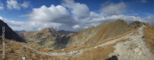 Panorama ze Spalonej Przełęczy