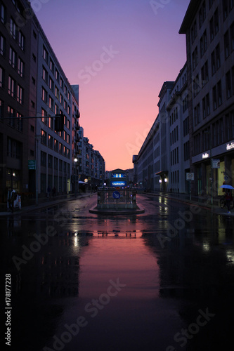 Amazing sunset in Berlin, Germany © free2trip