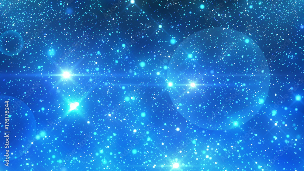 Fototapeta premium きらきらパーティクル