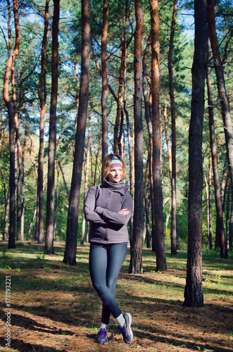 girl among the trees