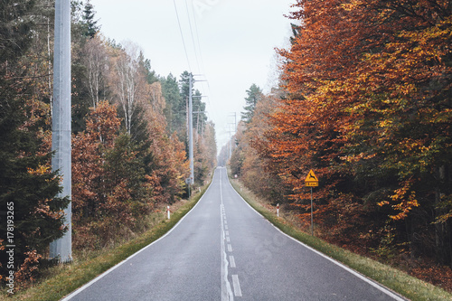Obraz na płótnie Autumn w salonie