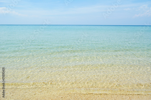 Tropical beautiful clear beach background