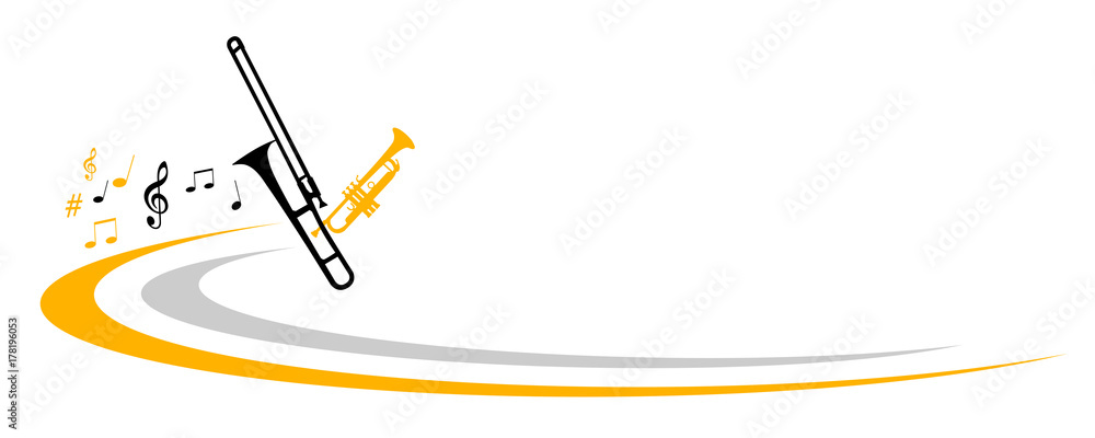 Naklejka premium Musik - 173