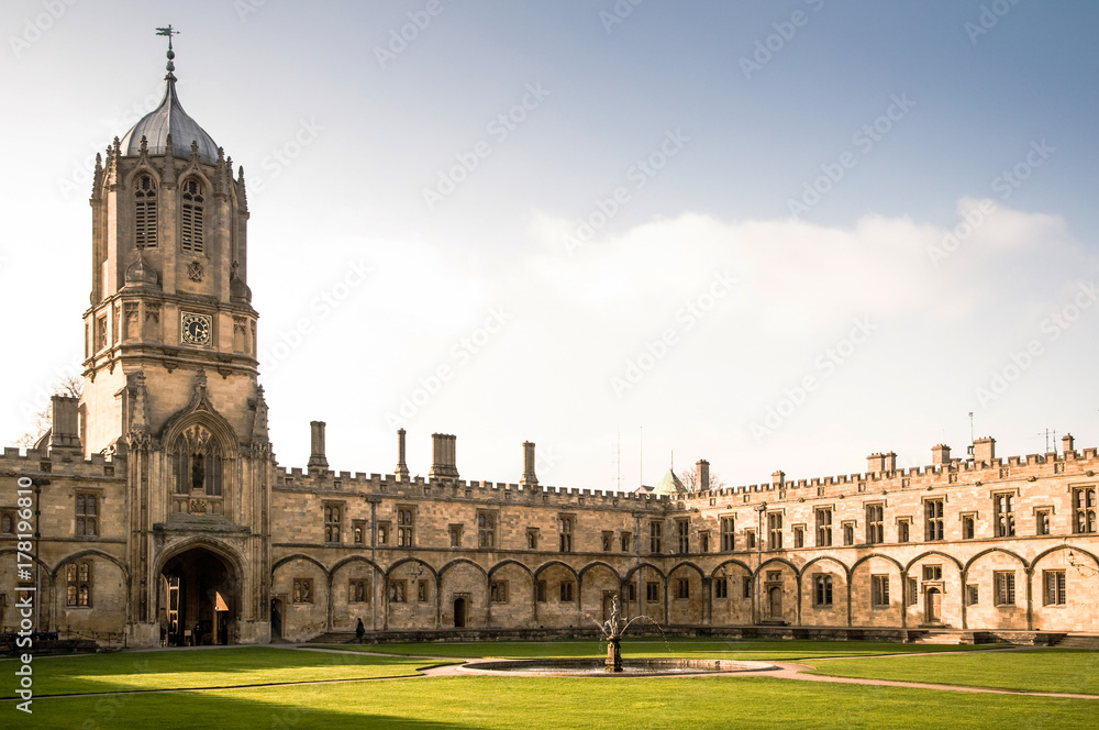 Tom Tower Oxford University, UK