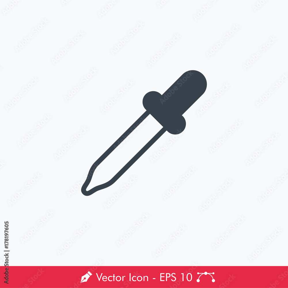 Dropper Icon / Vector Dropper Icon / Vector