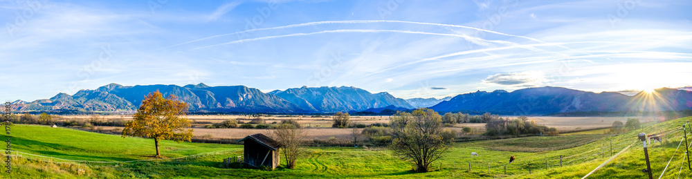 landscape murnauer moos - bavaria