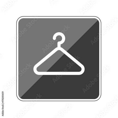 Kleiderbügel - Reflektierender App Button