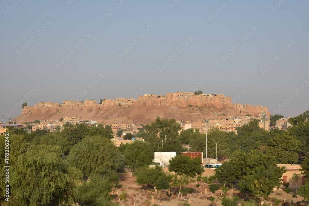 sonar fort in jaisalmer rajasthan india