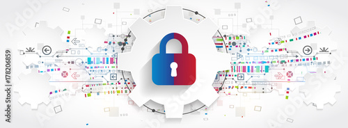 Protection concept. Protect mechanism, system privacy.