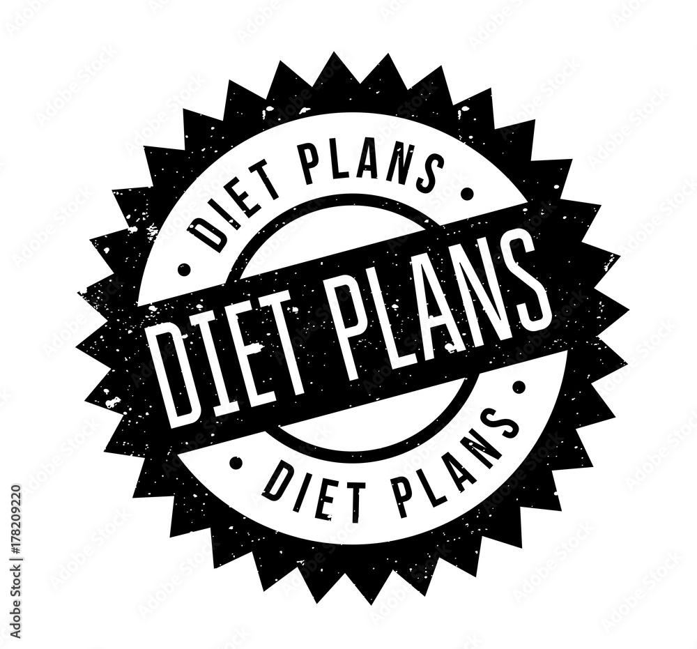 Diet Plans rubber stamp. Grunge design with dust scratches. Effects can be easily removed for a clean, crisp look. Color is easily changed. Diet Plans rubber stamp. Grunge design with dust scratches. Effects can be easily removed for a clean, crisp look. Color is easily changed.