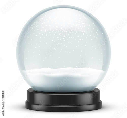 Boule à neige vectorielle 3