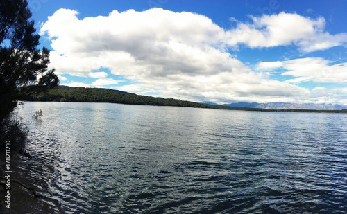 View of Lake Manapouri  New Zealand