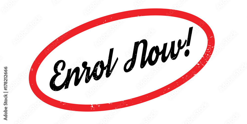 Enrol Now rubber stamp. Grunge design with dust scratches. Effects can be easily removed for a clean, crisp look. Color is easily changed. Enrol Now rubber stamp. Grunge design with dust scratches. Effects can be easily removed for a clean, crisp look. Color is easily changed.