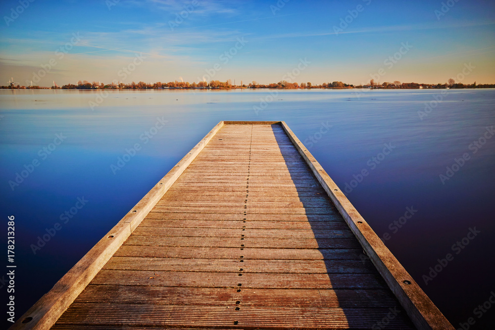 boardwalk, A pier that goes into the water boardwalk, A pier that goes into the water