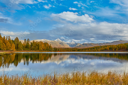 Mountain Lake  Altai mountains.