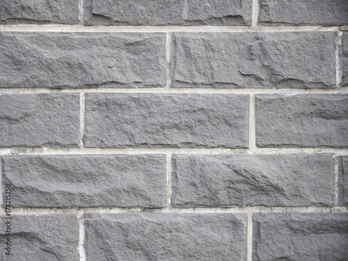Gray brick wall, Background of brick wall texture