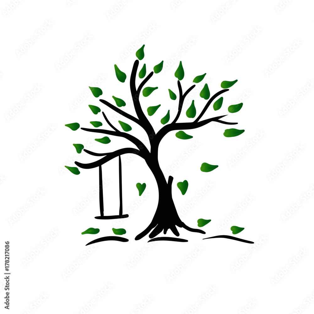 Fototapeta premium tree logo