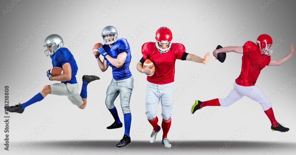 american football players wide