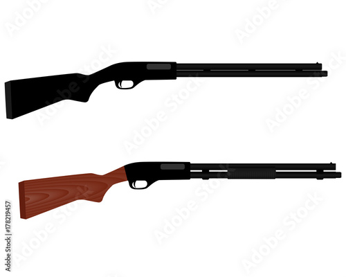 Fotografie, Obraz two rifles for hunting