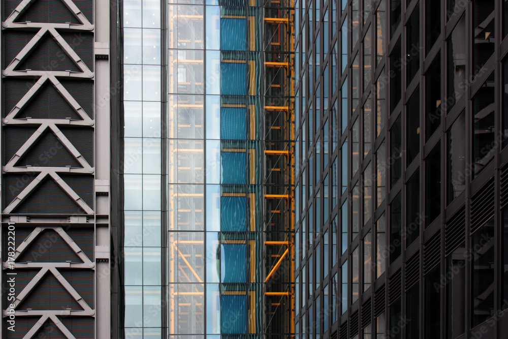 Obraz premium glass facade of the building