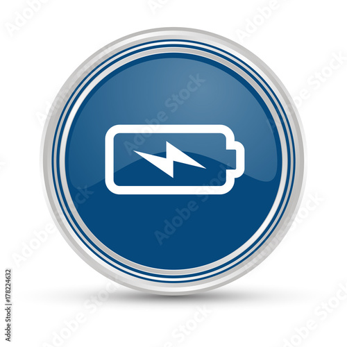 Blauer Button - Batterie