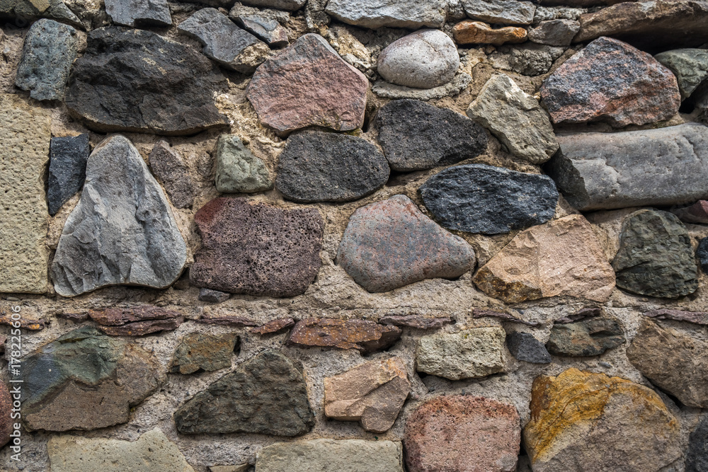 Texture of old rock wall for background, Medieval stone wall Texture of old rock wall for background, Medieval stone wall