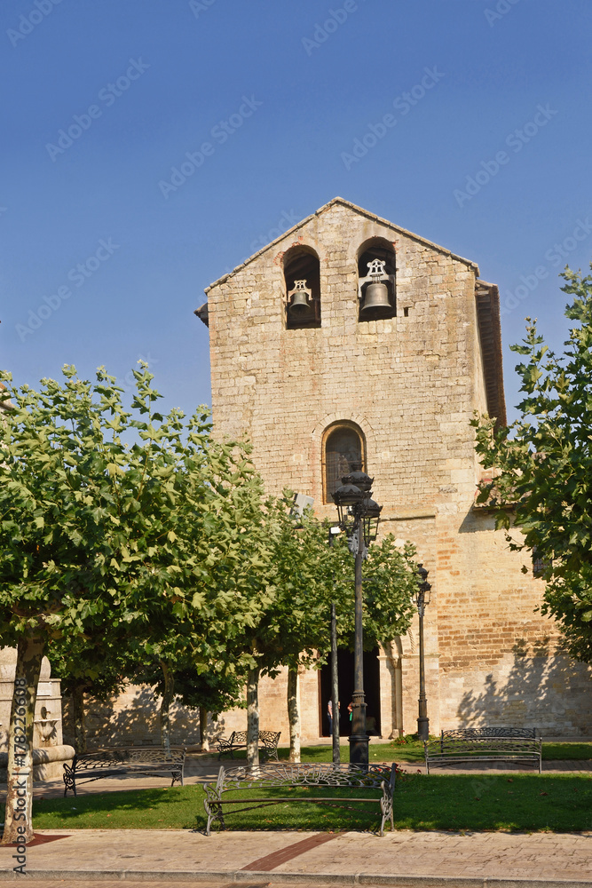 Romanesque church of Santa Maria, Carrion de los Condes, Palencia province, Spain