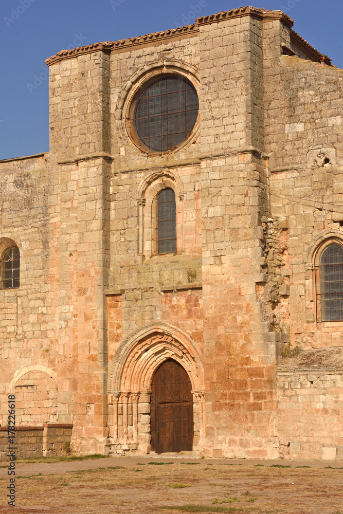  Santa Maria la Real church, Sasamon, Burgos province, Castilla y Leon, Spain