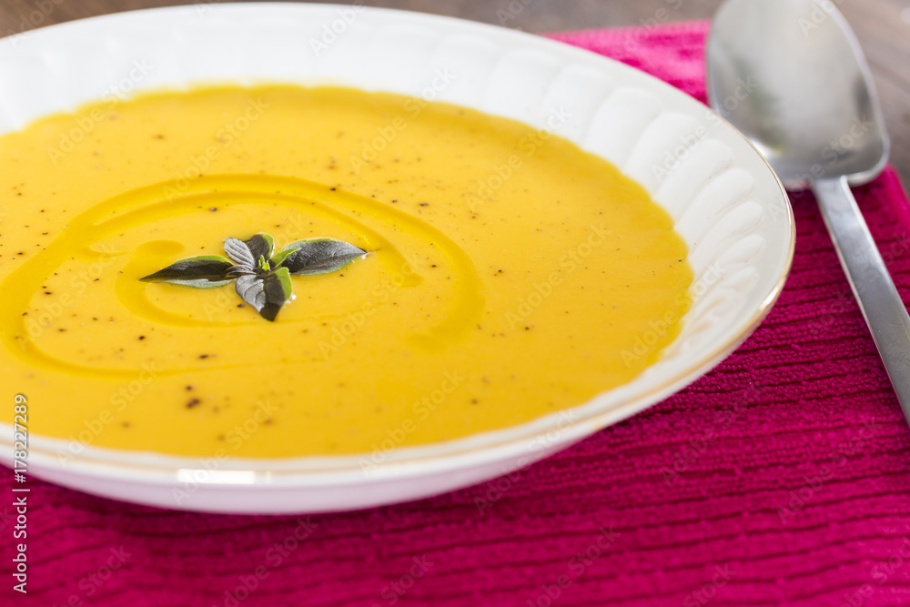 Pumpkin cream soup Pumpkin cream soup
