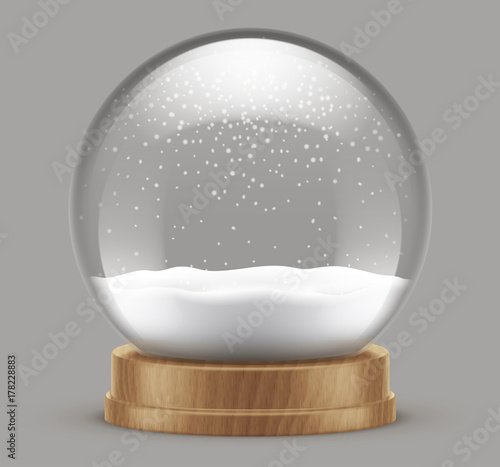 Boule à neige vectorielle 5
