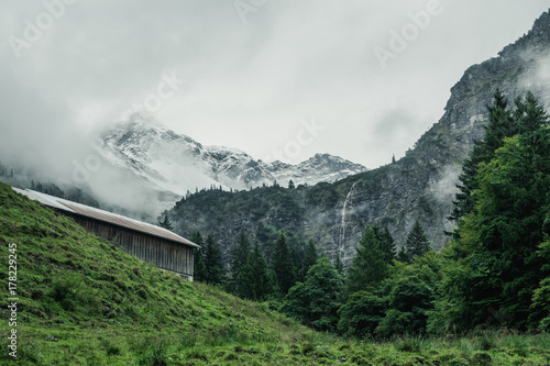 Nebel und Wolken in den Allgäuer Alpen