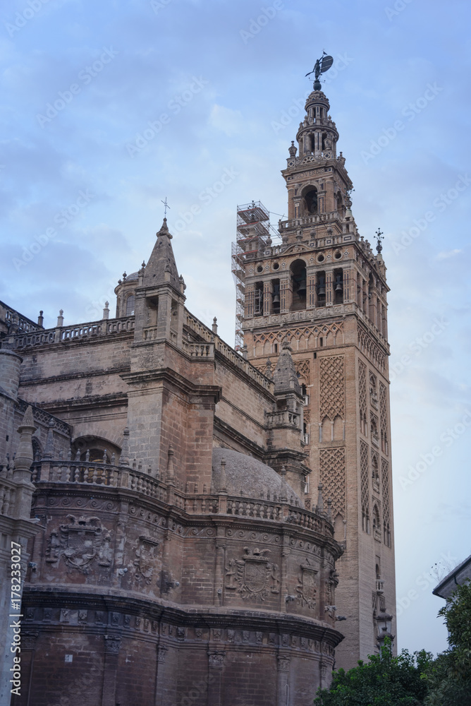 Torre de la Giralda, Catedral de Sevilla, España