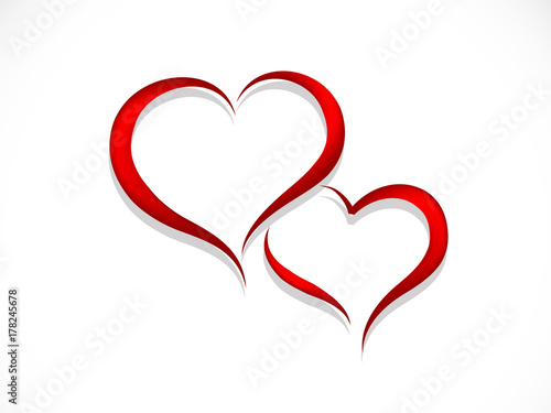Red hearts