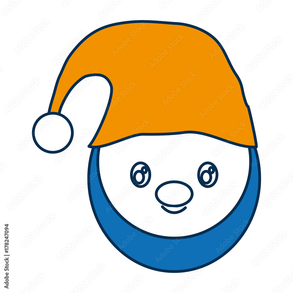 Naklejka premium santa helper icon