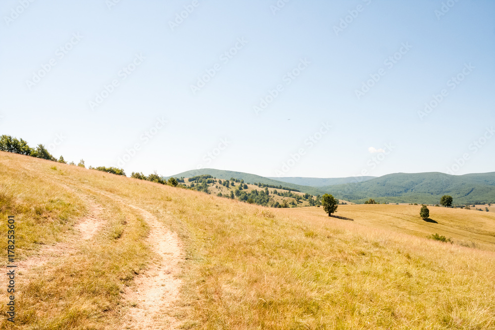 Romanian mountain landscape