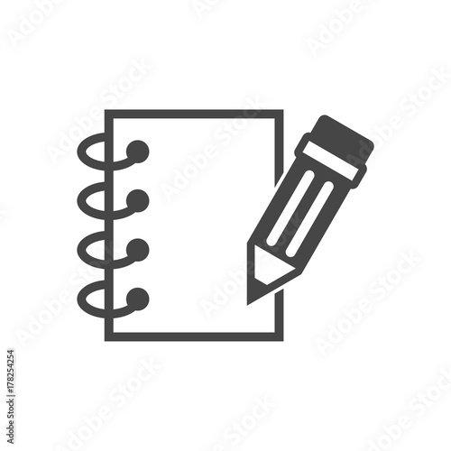 Notepad Icon, notebook icon