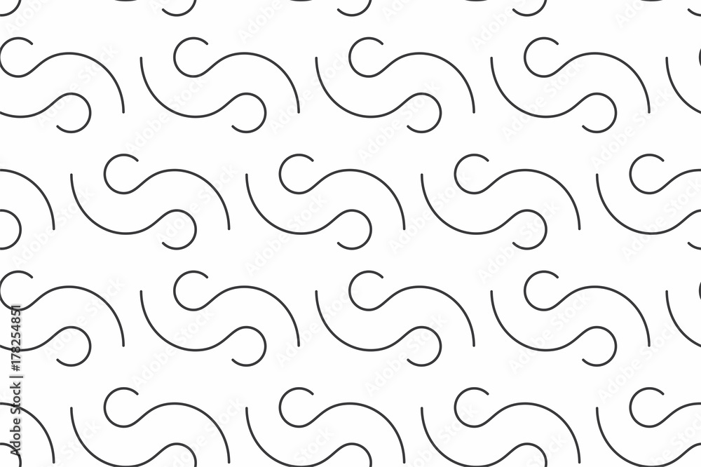 Geometric seamless pattern with linear Geometric seamless pattern with linear