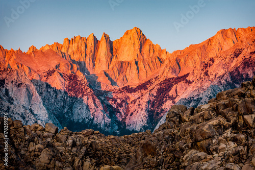 Tablou pe pânză Mt. Whitney Sunrise