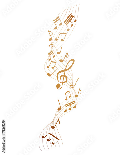 golden sheet music